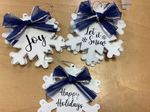 Snowflake ornament by Jen