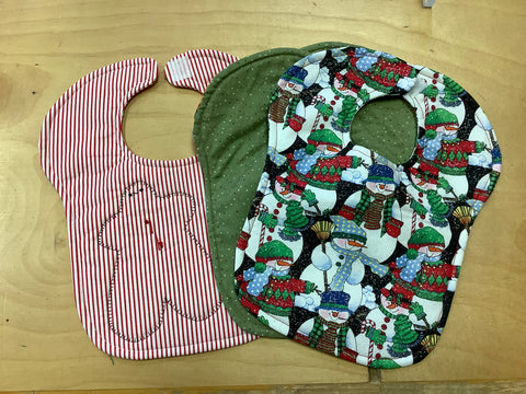 Christmas Bibs by Carol