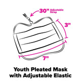 Youth Mask with adjustable elastic Floating Garden