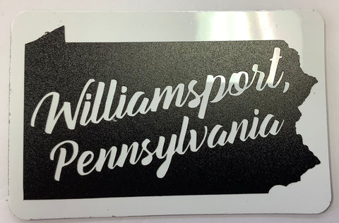 Williamsport Pennsylvania Magnet by Jen