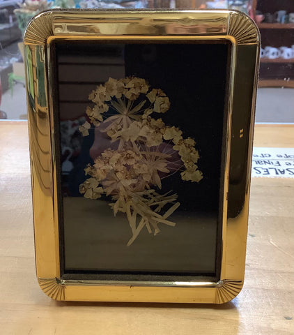 Framed Dried Flower Art by Cecelia