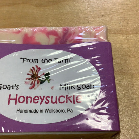 Honeysuckle soap