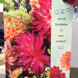 No act of kindness is ever wasted