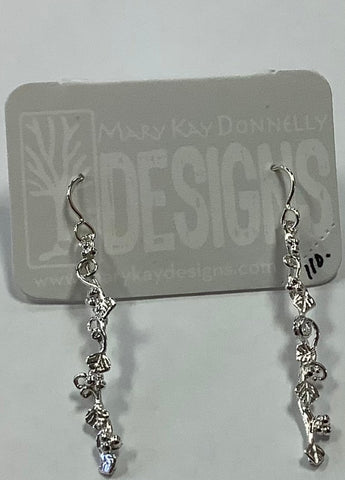 Sterling Silver Icicle Earrings MKD