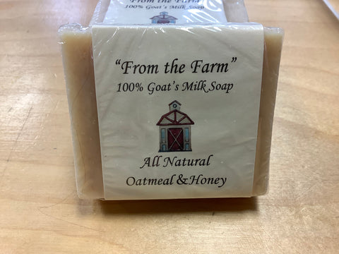 From the Farm Oatmeal & Honey soap