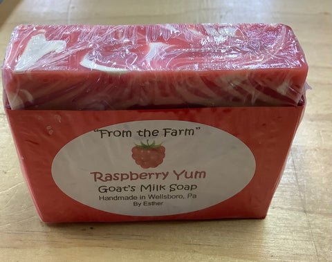 Raspberry Yum Soap