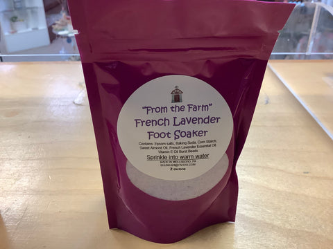 From the Farm French Lavender Foot Soaker