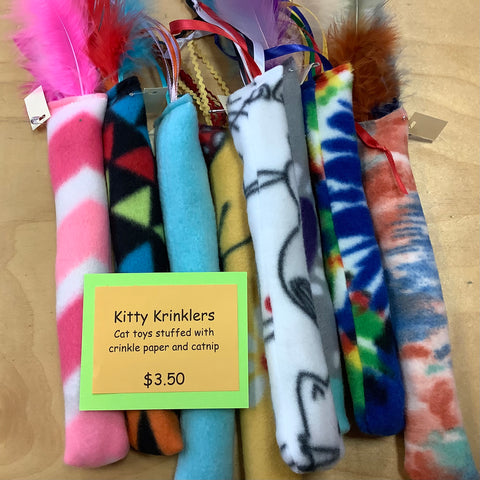 Kitty Krinklers by Ann (one per purchase)