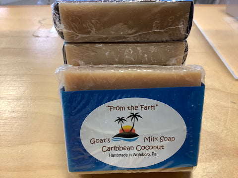 From the Farm Caribbean Coconut soap