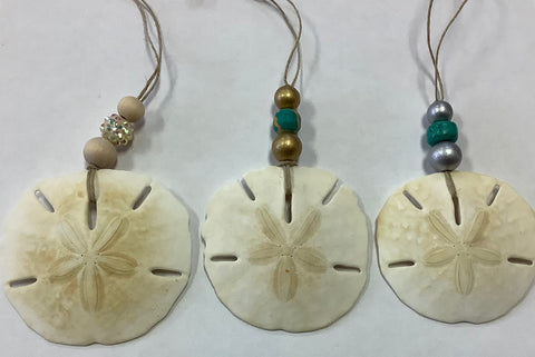 Sand-dollar Ornaments by Lisa Y